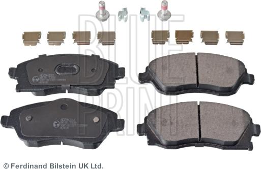 Blue Print ADZ94227 - Bremžu uzliku kompl., Disku bremzes www.autospares.lv