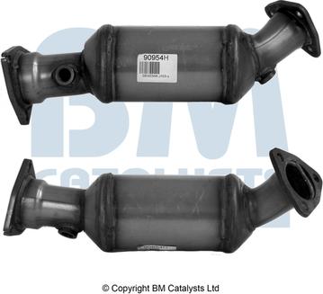 BM Catalysts BM90954H - Catalytic Converter www.autospares.lv