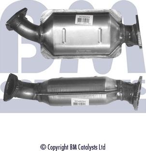 BM Catalysts BM90482H - Catalytic Converter www.autospares.lv