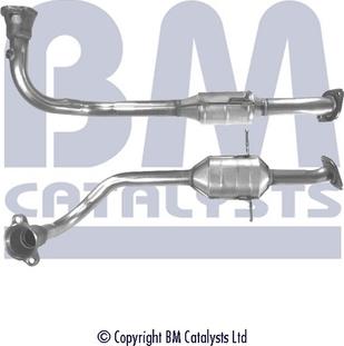 BM Catalysts BM90053H - Katalizators www.autospares.lv