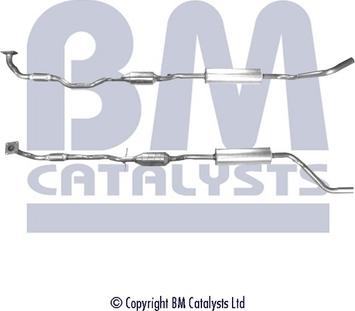 BM Catalysts BM91416H - Katalizators www.autospares.lv