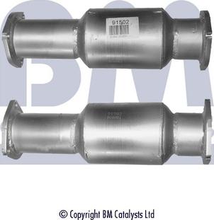 BM Catalysts BM91502H - Katalizators www.autospares.lv