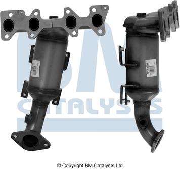 BM Catalysts BM91515H - Katalizators www.autospares.lv