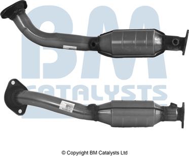 BM Catalysts BM91057H - Катализатор www.autospares.lv