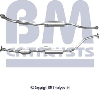 BM Catalysts BM91071 - Katalizators www.autospares.lv