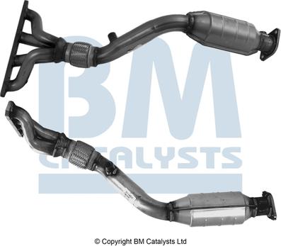 BM Catalysts BM91146H - Катализатор www.autospares.lv