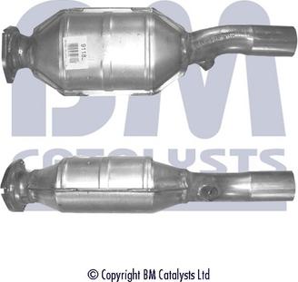 BM Catalysts BM91182 - Katalizators www.autospares.lv