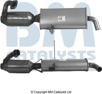 BM Catalysts BM91364H - Катализатор www.autospares.lv