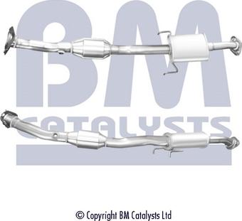 BM Catalysts BM92497H - Katalizators www.autospares.lv