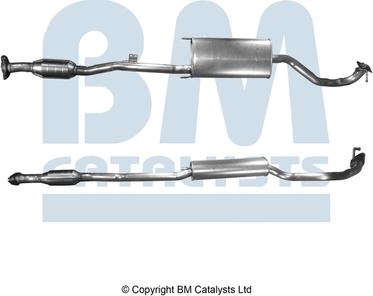 BM Catalysts BM92690H - Katalizators www.autospares.lv