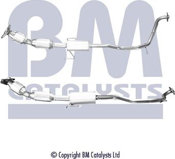 BM Catalysts BM92091H - Katalizators www.autospares.lv