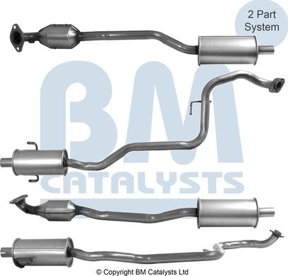 BM Catalysts BM92866H - Katalizators www.autospares.lv