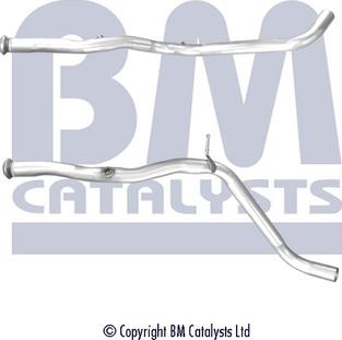 BM Catalysts BM50637 - Izplūdes caurule www.autospares.lv