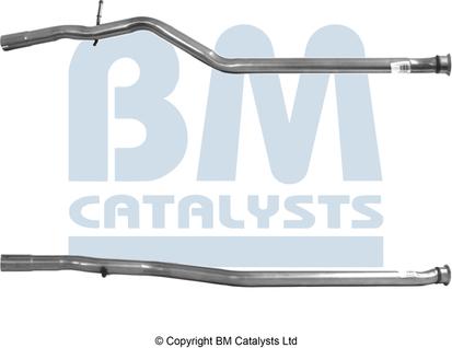 BM Catalysts BM50037 - Izplūdes caurule www.autospares.lv