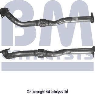 BM Catalysts BM50193 - Izplūdes caurule www.autospares.lv