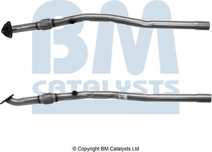 BM Catalysts BM50155 - Izplūdes caurule www.autospares.lv