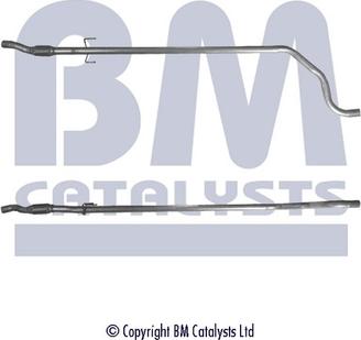 BM Catalysts BM50136 - Izplūdes caurule www.autospares.lv
