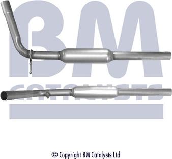 BM Catalysts BM50258 - Izplūdes caurule www.autospares.lv