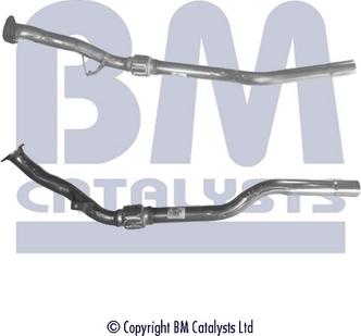 BM Catalysts BM50201 - Izplūdes caurule www.autospares.lv