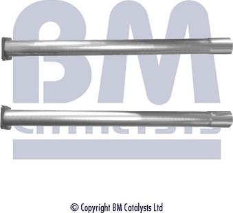 BM Catalysts BM50287 - Izplūdes caurule www.autospares.lv