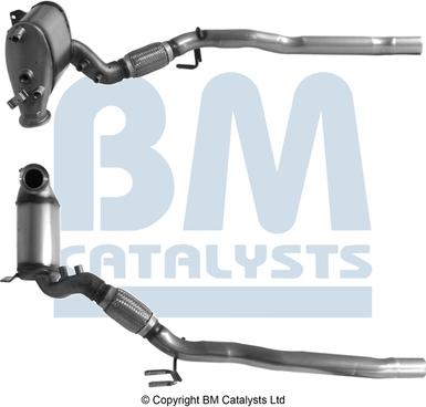 BM Catalysts BM11640 - Nosēdumu / Daļiņu filtrs, Izplūdes gāzu sistēma autospares.lv