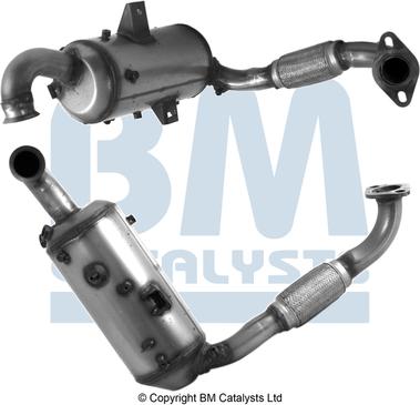 BM Catalysts BM11617H - Nosēdumu / Daļiņu filtrs, Izplūdes gāzu sistēma www.autospares.lv