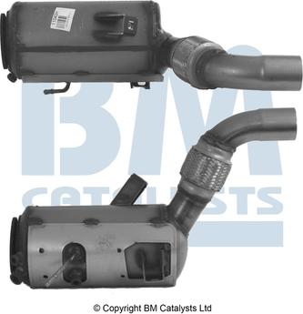 BM Catalysts BM11040H - Сажевый / частичный фильтр, система выхлопа ОГ www.autospares.lv