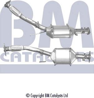 BM Catalysts BM11059 - Сажевый / частичный фильтр, система выхлопа ОГ www.autospares.lv