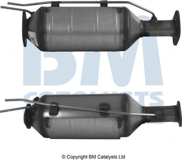 BM Catalysts BM11006P - Nosēdumu / Daļiņu filtrs, Izplūdes gāzu sistēma autospares.lv