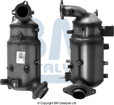 BM Catalysts BM11025H - Сажевый / частичный фильтр, система выхлопа ОГ www.autospares.lv