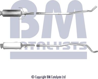 BM Catalysts BM11020 - Nosēdumu / Daļiņu filtrs, Izplūdes gāzu sistēma autospares.lv