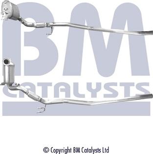 BM Catalysts BM11142 - Nosēdumu / Daļiņu filtrs, Izplūdes gāzu sistēma autospares.lv