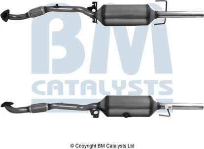 BM Catalysts BM11154HP - Сажевый / частичный фильтр, система выхлопа ОГ www.autospares.lv