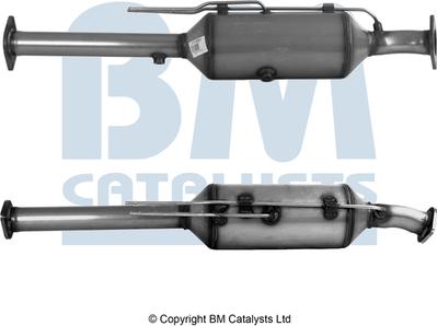 BM Catalysts BM11156H - Nosēdumu / Daļiņu filtrs, Izplūdes gāzu sistēma autospares.lv