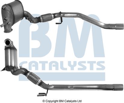 BM Catalysts BM11150 - Сажевый / частичный фильтр, система выхлопа ОГ www.autospares.lv