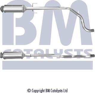 BM Catalysts BM11169 - Nosēdumu / Daļiņu filtrs, Izplūdes gāzu sistēma autospares.lv