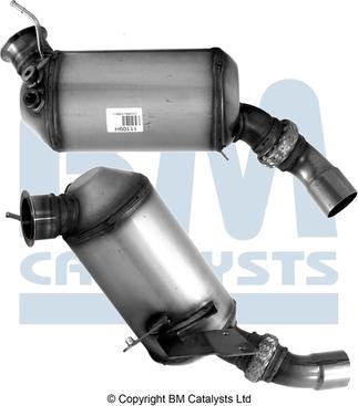 BM Catalysts BM11109H - Nosēdumu / Daļiņu filtrs, Izplūdes gāzu sistēma www.autospares.lv