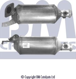 BM Catalysts BM11106 - Nosēdumu / Daļiņu filtrs, Izplūdes gāzu sistēma www.autospares.lv