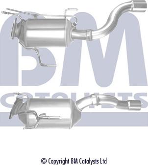 BM Catalysts BM11175 - Nosēdumu / Daļiņu filtrs, Izplūdes gāzu sistēma www.autospares.lv