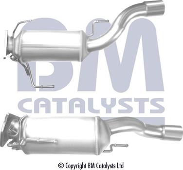 BM Catalysts BM11340 - Nosēdumu / Daļiņu filtrs, Izplūdes gāzu sistēma autospares.lv