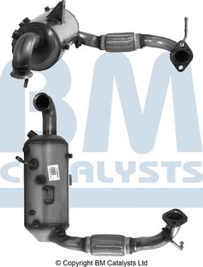 BM Catalysts BM11244H - Сажевый / частичный фильтр, система выхлопа ОГ www.autospares.lv