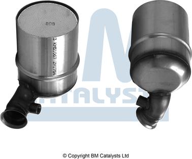 BM Catalysts BM11201H - Nosēdumu / Daļiņu filtrs, Izplūdes gāzu sistēma www.autospares.lv