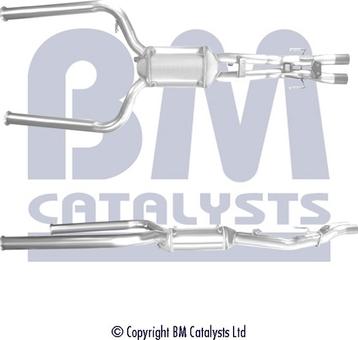 BM Catalysts BM11222 - Nosēdumu / Daļiņu filtrs, Izplūdes gāzu sistēma autospares.lv