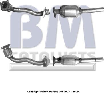 BM Catalysts BM80055H - Katalizators www.autospares.lv