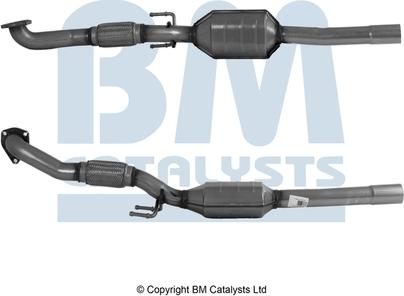 BM Catalysts BM80081H - Katalizators www.autospares.lv