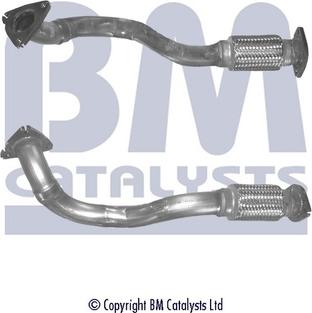 BM Catalysts BM70447 - Izplūdes caurule www.autospares.lv