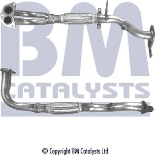 BM Catalysts BM70540 - Izplūdes caurule www.autospares.lv