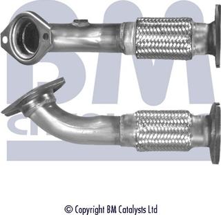 BM Catalysts BM70572 - Izplūdes caurule www.autospares.lv