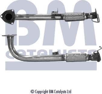 BM Catalysts BM70195 - Izplūdes caurule www.autospares.lv