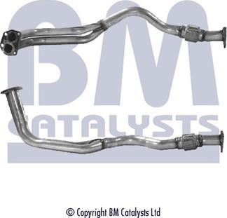 BM Catalysts BM70184 - Izplūdes caurule www.autospares.lv